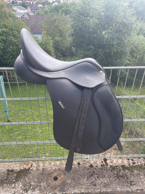 Sattel Wintec 500 Vielseitigkeit schwarz 17" noch sehr gut, Wintec 500, Fam. O., All Purpose Saddle, Bad Schwalbach, Image 4