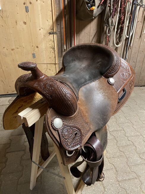 AM Saddleworld Pro Octagon, AM Saddleworld AM Saddleworld Pro Octagon, Bianca, Westernsattel, Sonnen, Abbildung 11