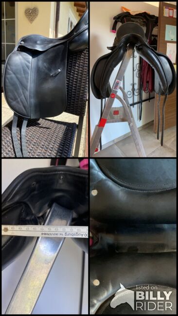 Sattel 17“, Albion Platin, Danni Huber, Dressage Saddle, Berkheim, Image 21