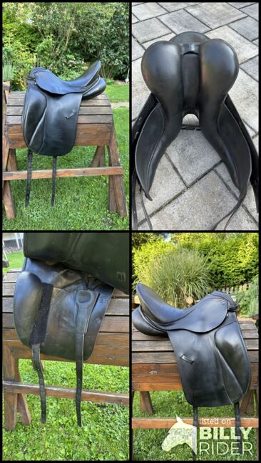 Sattel Avantgarde schwarz 16“ in gepflegtem Zustand, Avantgarde , Verena, Dressage Saddle, Oberhausen, Image 9