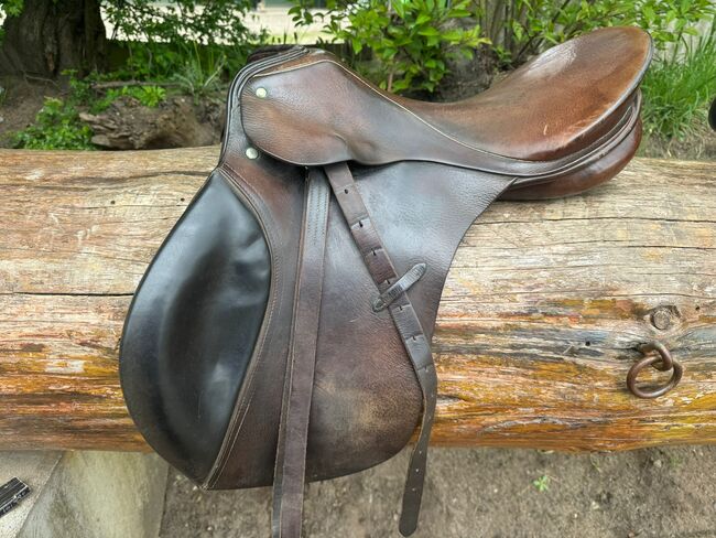 Springsattel, Stübben Springsattel, Sandra , Jumping Saddle, Rendsburg, Image 5