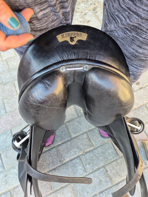 Sattel Pferd, Kieffer  München Vielseitigkeit , Josephine , Jumping Saddle, Badeborn