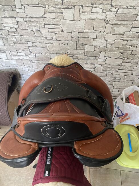 Sattel in schickem Gewand sucht neuen Pferderücken, Signum Omega Lotus, KaBö, Dressage Saddle, Zudar, Image 3