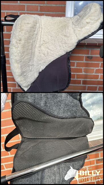 Fellsattel/Reitpad Lammfell, Barefoot  Ride on Physio, Melissa Baldin, Lambskin Pad, Geesthacht , Image 3