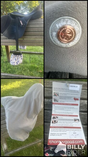 Sattel Thorrowgood 17 Zoll, Thorrowgood T4 Vielseitigkeit , Sarah , All Purpose Saddle, Lübeck, Image 10