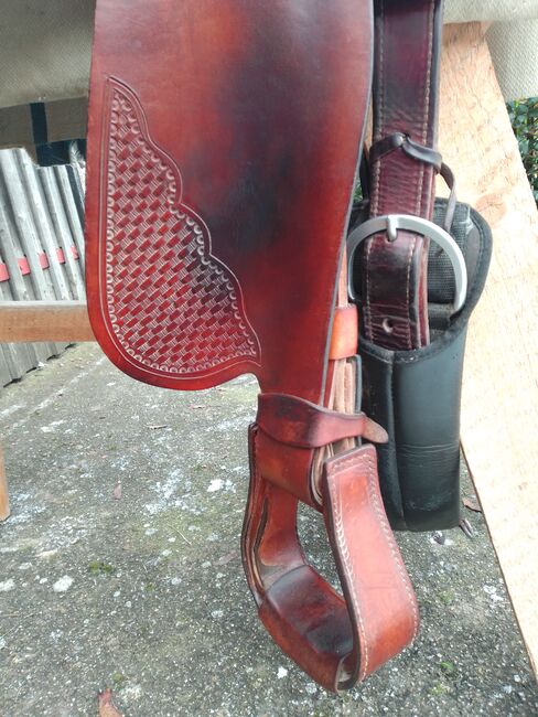 Sattel Western Style, Racking Saddlery Western, Squirrel, Western Saddle, St.Pölten, Image 3