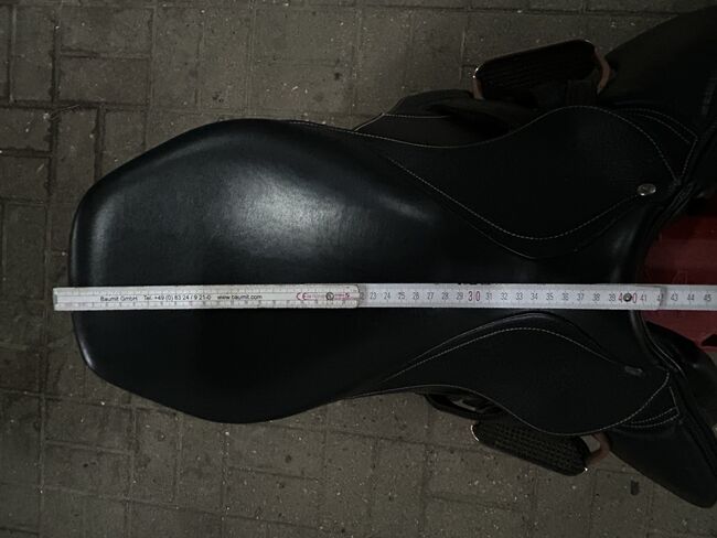 Sattel VS schwarz mit Steigbügel, -riemen und Sattelgurt, Fouganza, bonny, All Purpose Saddle, Korswandt, Image 4