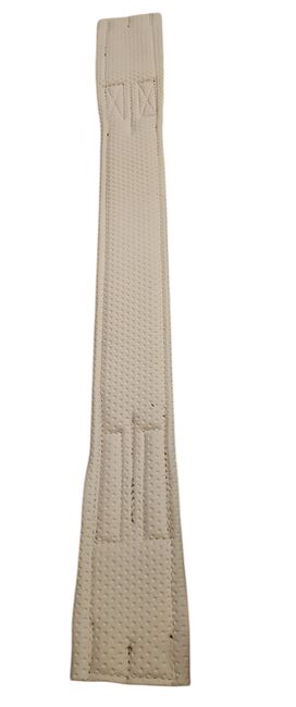 Sattelgurt, 80 cm unelastisch, weiß-braun, Trevira, Gera, Gera, Andrea Schürmann, Girths & Cinches, Lichtenau, Image 4