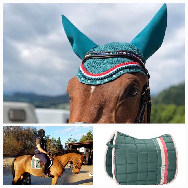 Schabracke + Fliegenhaube, Eskadron , Susann Ramusch , Dressage Pads, St.kanzian Am Klopeiner See