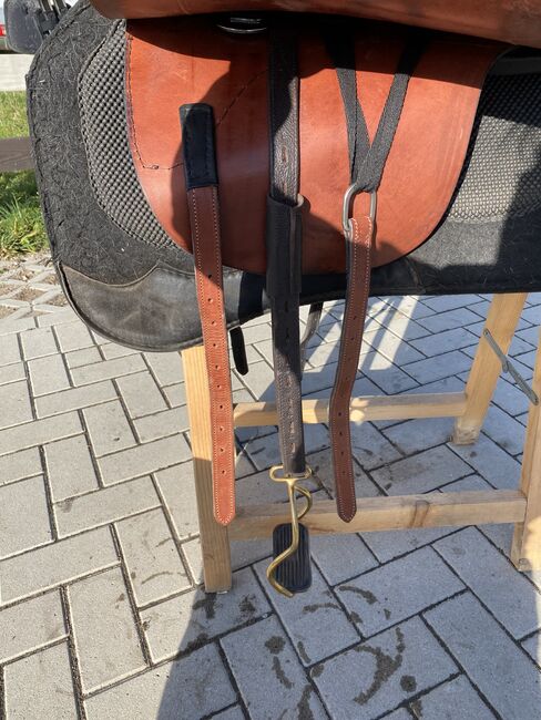 Baumloser Sattel Reitpad wie Hidalgo mit Klettkissen, Antje , For Horses, Peine , Image 3