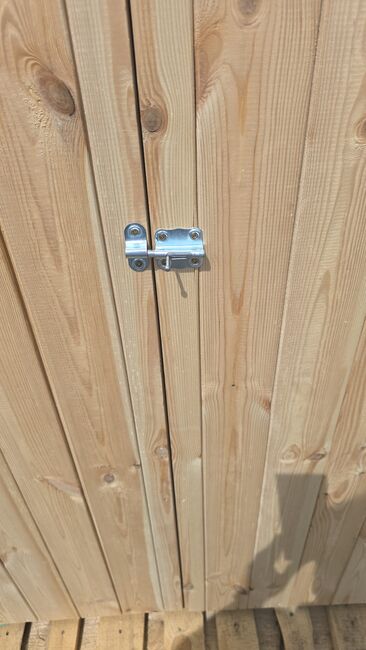 Sattelschrank Stallspind Massivholz Fichte 100 x 75 x 200 cm NEU, Der Holzbock (Der Holzbock), Tack Locker, Sontheim, Image 4
