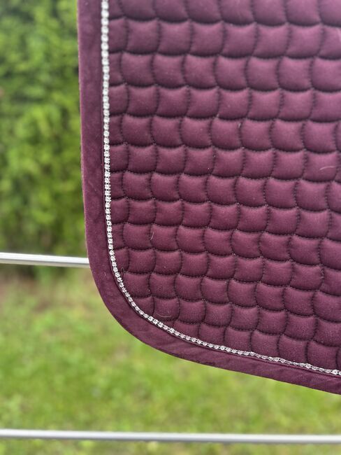 Eskadron cotton Schabracke DL bordeux, Eskadron, Liz Dangelmaier, Dressage Pads, Schwäbisch Gmünd, Image 2
