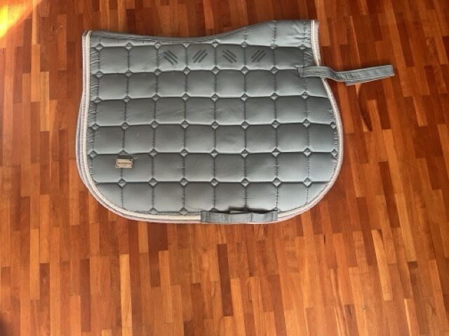 Schabracke von Felix Bühler, Pony, graublau, Felix Bühler, Kathleen Büttner, Dressage Pads, Aachen
