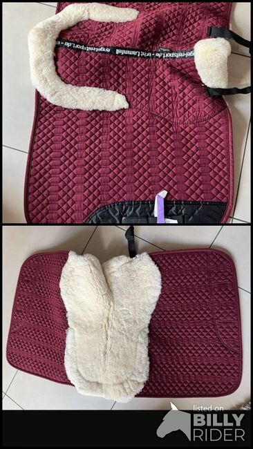 Schabracke Dressur mit Lammfell, Heike Dudek, Dressage Pads, Ingelheim , Image 3