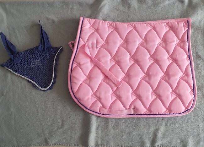 Schabracke inkl Fliegenhaube rosa, Eilin , Dressage Pads, Erolzheim