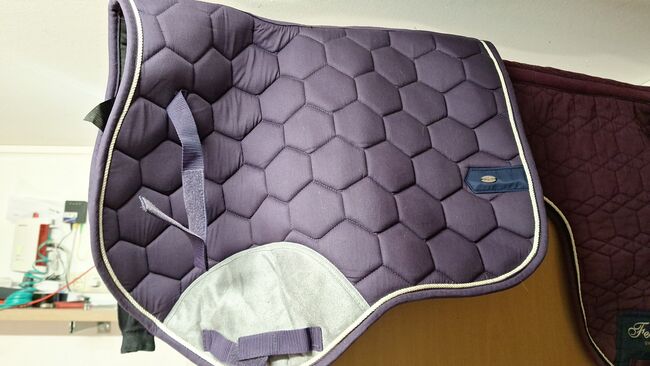 Schabracke Lila/Grau, Showmaster Basic pro, Tero Brandt, Dressage Pads, Ratekau