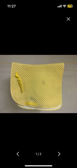 Schabracke Limonengelb, Showmaster, Jasmin, Dressage Pads, Leonding