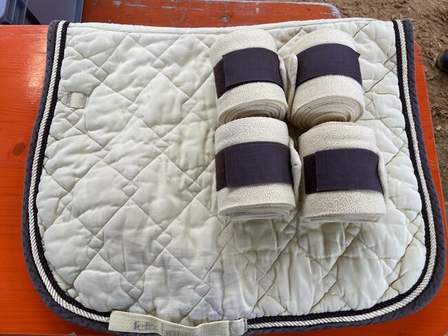 Schabracke Set gelb, Felix Bühler, Mareike, Dressage Pads, Steinheim