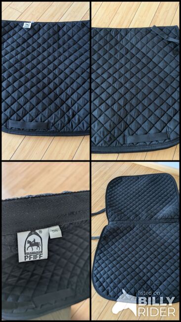 Schabracke schwarz pfiff Dressur DR Warmblut WB, Pfiff, Laura , Dressage Pads, Essen, Image 6