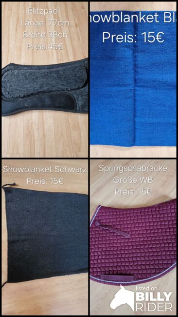 Schabracke, Westernpad und Shoewblankets, Christina Karger , Other Pads, Balingen , Image 5