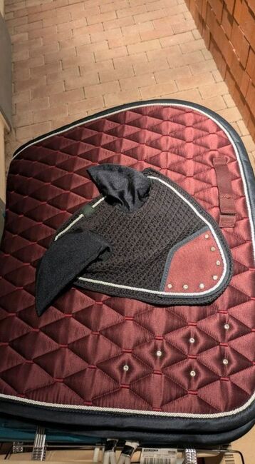 Schabracken Set - Fouganza - VS/Full, Decathlon / Fouganza, Katja, Dressage Pads, Halle (Saale), Image 2