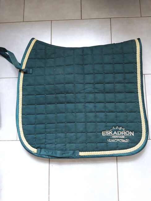 Schabracke, Eskadron Heritage racinggreen, Mareike , Dressage Pads, Berlin