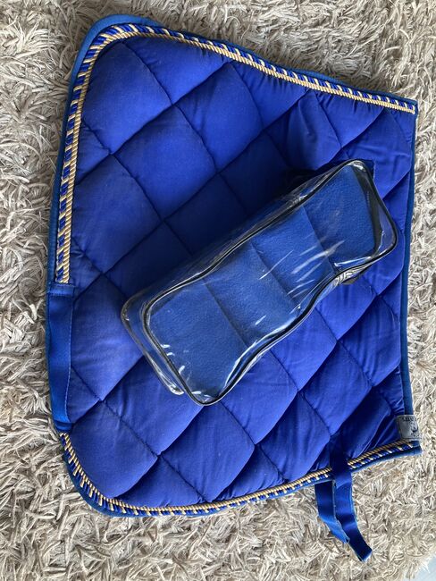 Schabracke Horse Lover’s Royalblau, Horse Lover’s , Nina, Dressage Pads, Dortmund , Image 3