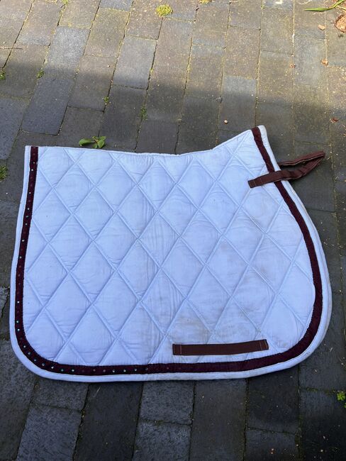 Schabracke Hellblau, Pia B., Dressage Pads, Ahrensburg , Image 2