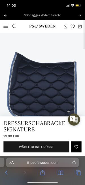 Schabracke Ps of Sweden DL, Ps of Sweden , Alina, Dressage Pads, Bayreuth, Image 4