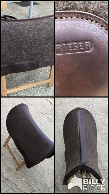 Sattelpad Satteldecke Pad Rieser Wolle wie neu, Rieser, Myriam Svensson, Western Pads, Runkel, Image 6