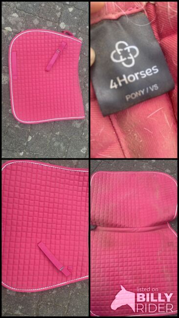 Schabracke pink, 4Horses, Mia , Dressage Pads, Düsseldorf, Image 6