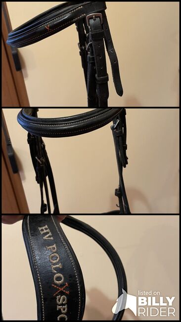 Verkaufe braune und schwarze HV Polo Trense in Vollblut, HV Polo Trense, Manuela Haydn, Bridles & Headstalls, Auerbach, Image 4