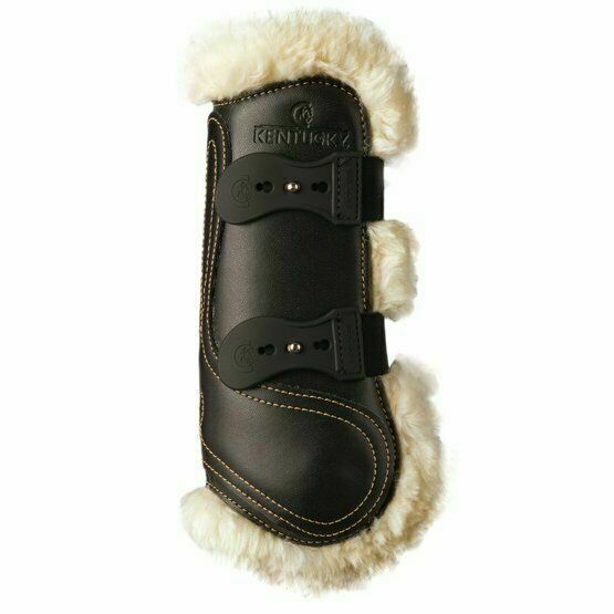 Verkaufe/Tausche NEUE Kentucky gamaschen mit Fell S/Pony, Kentucky Horsewear Kentucky Horsewear Ledergamaschen Elastik mit künstlichem Schaffell, Stella Stift, Tendon Boots, Strass im Strassertal