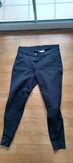 VERKAUFE Reithose Blackforest schwarz, Loesdau, Blackforest Genua Kniebsatz BIO, Antonia S., Breeches & Jodhpurs, Hurlach, Image 3