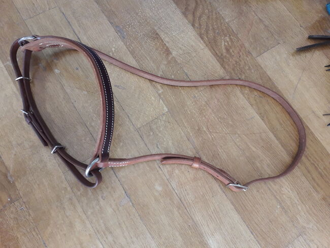 VERKAUFE Mouthcloser hellbraun/braun, Loesdau, Antonia S., Bitless Bridles, Hurlach