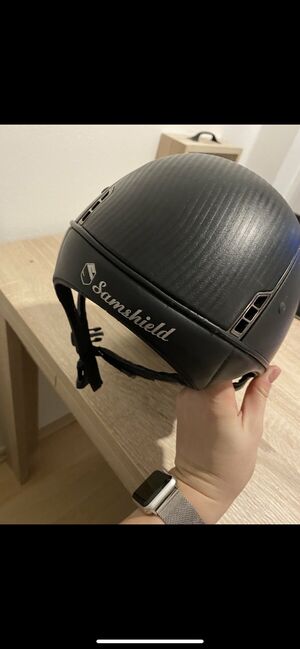 Samshield Helm Top Leder, Samshield  Samshield Top Leder Dressurausschnitt , Katharina hillenbrand , Riding Helmets, Groß-Zimmern, Image 3