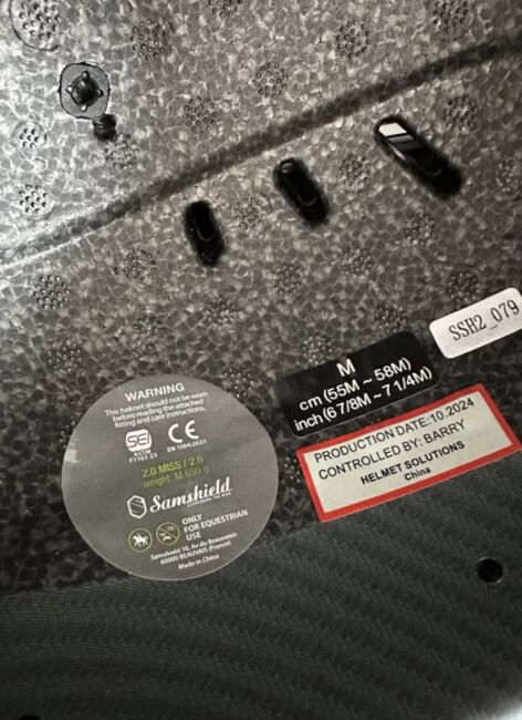 Samshield Miss Schield 2.0 Reithelm, Samshield Miss Schield, Eva, Reithelme, Ergolding, Abbildung 6