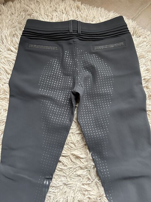 Samshield Reithose grau, Samshield Reithose Damen Diane mit Voll-Grip in anthrazit, Evelyn Wouters, Reithosen, Aachen, Abbildung 4