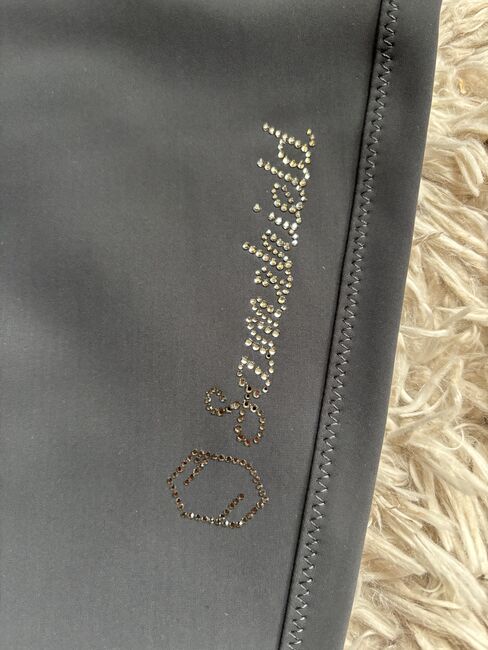 Samshield Reithose grau, Samshield Reithose Damen Diane mit Voll-Grip in anthrazit, Evelyn Wouters, Reithosen, Aachen, Abbildung 3