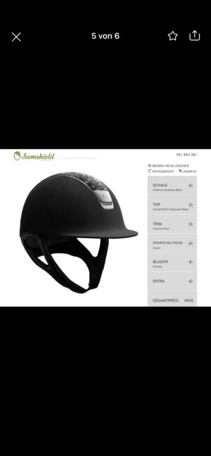 Samshield Reithelm, Samshield  Premium Alcantara Schale , Michelle Jeanrond, Riding Helmets, Hanau 