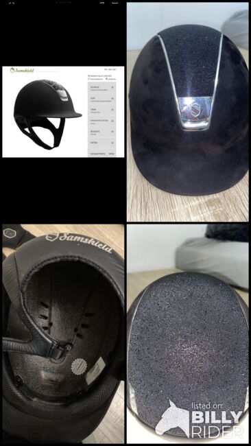 Samshield Reithelm, Samshield  Premium Alcantara Schale , Michelle Jeanrond, Riding Helmets, Hanau , Image 9