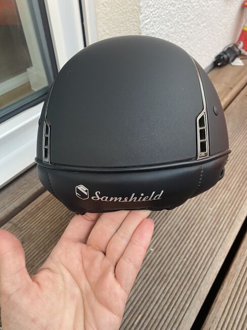 Samshield Reithelm mit 5 Swarowskis, Samshield , Vanessa Hoffmann, Riding Helmets, Ranstadt , Image 2