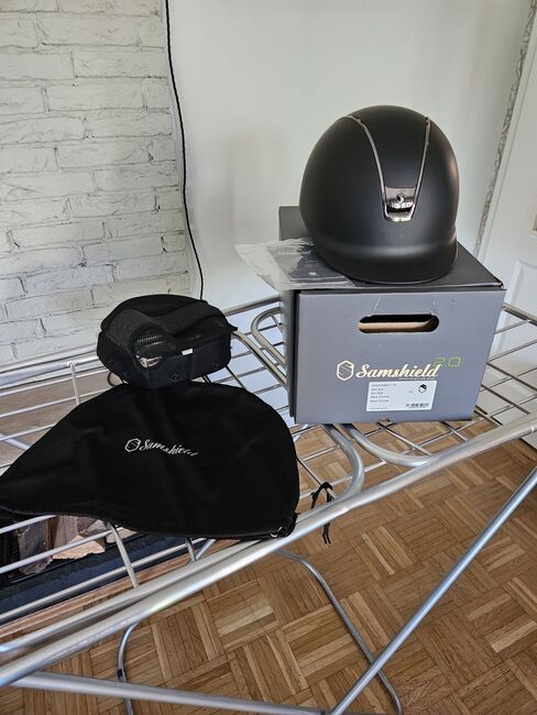 Samshield Shadowmatt V2 matt schwarz neuwertig Reithelm, Samshield Shadowmatt V2, E. Hildebrandt, Riding Helmets, Berlin