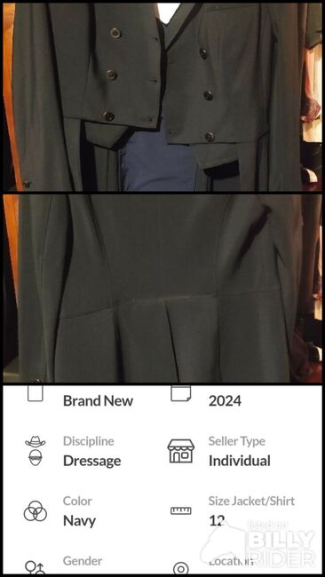 Samshield woman's Show coat, Samshield , Jamie S Russell, Show Apparel, Chesnee, Image 4