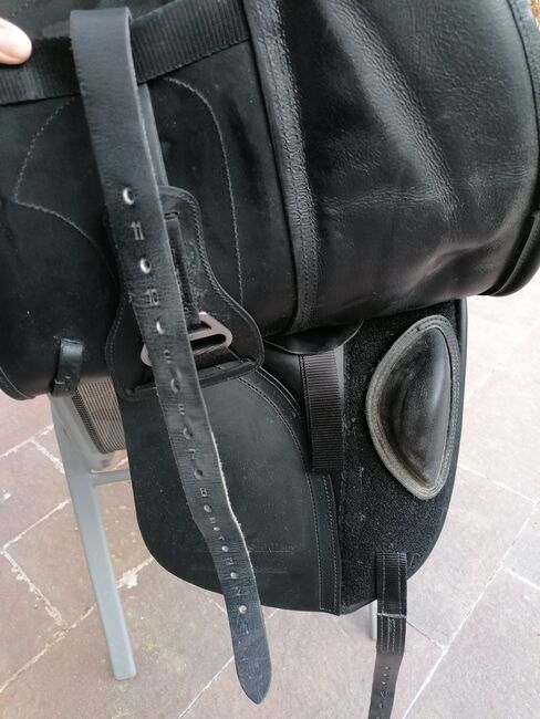 Sankey Just Dressage, Anke Just  Sankey Just Dressage, schwarz, doubliert, Tonja Dewald , Dressage Saddle, Worms, Image 4