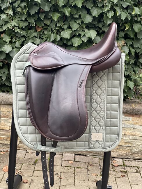 Santa Cruz Dressursattel (wie Childeric DGP) Monoblatt, Santa Cruz Leopold, Dani, Dressage Saddle, Frankeneck, Image 2