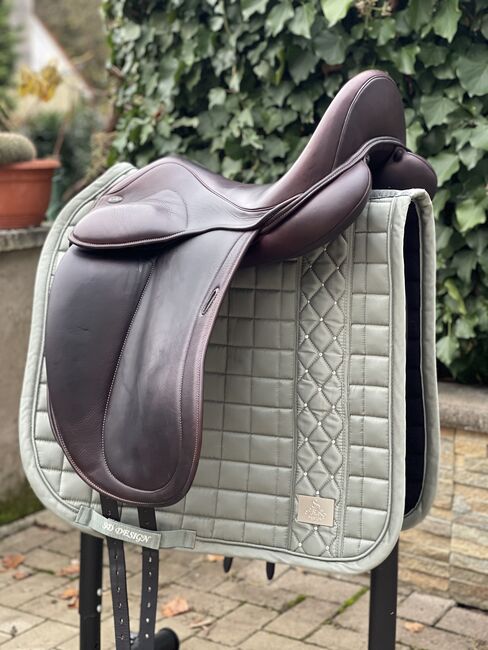 Santa Cruz Dressursattel (wie Childeric DGP) Monoblatt, Santa Cruz Leopold, Dani, Dressage Saddle, Frankeneck, Image 3