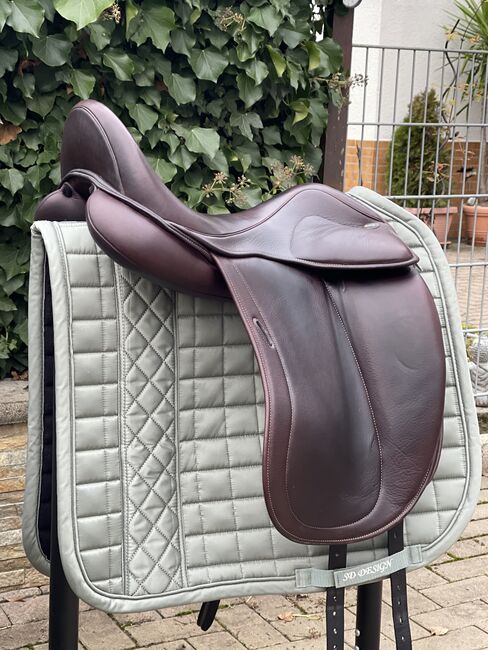 Santa Cruz Dressursattel (wie Childeric DGP) Monoblatt, Santa Cruz Leopold, Dani, Dressage Saddle, Frankeneck, Image 8