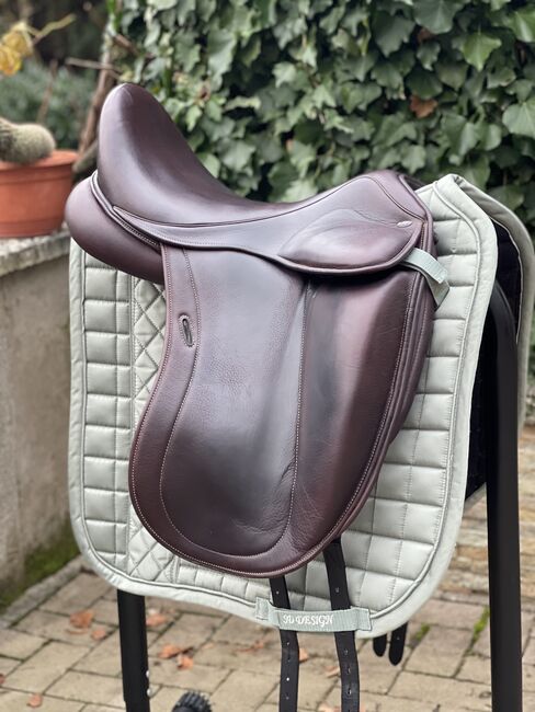 Santa Cruz Dressursattel (wie Childeric DGP) Monoblatt, Santa Cruz Leopold, Dani, Dressage Saddle, Frankeneck, Image 4