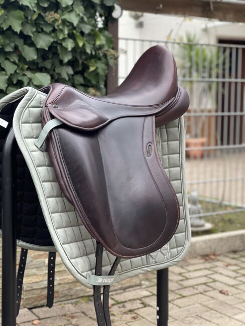 Santa Cruz Dressursattel (wie Childeric DGP) Monoblatt, Santa Cruz Leopold, Dani, Dressage Saddle, Frankeneck, Image 6